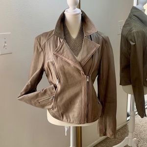 SOLD-Pelle Studio Leather Moto Jacket